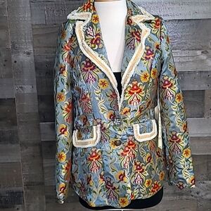 ARATTA SILK JAQUARD JACKET